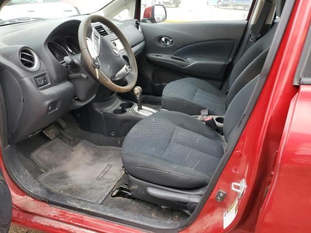 3N1CE2CP6EL401018 - 2014 NISSAN VERSA NOTE RED photo 7