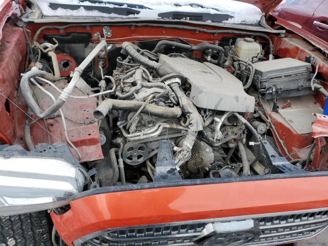 3TMCZ5AN9HM094317 - 2017 TOYOTA TACOMA DOU 橙色 照片 11