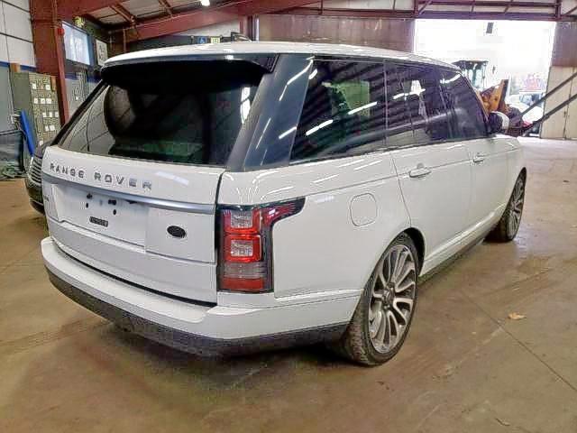 SALGV2FE0HA323638 - 2017 LAND ROVER RANGE ROVE WHITE photo 4