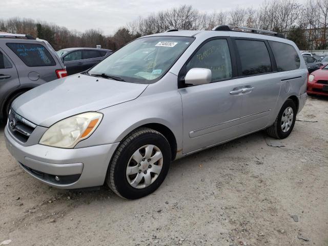 KNDMC233676****** - 2007 HYUNDAI ENTOURAGE SILVER photo 1