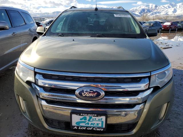 2FMDK4KC4DBA52404 - 2013 FORD EDGE LIMIT GREEN photo 5