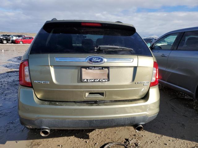 2FMDK4KC4DBA52404 - 2013 FORD EDGE LIMIT GREEN photo 6