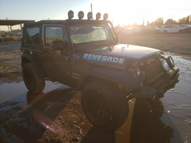 1C4AJWAG5GL327860 - 2016 JEEP WRANGLER S შავი ფოტო 4