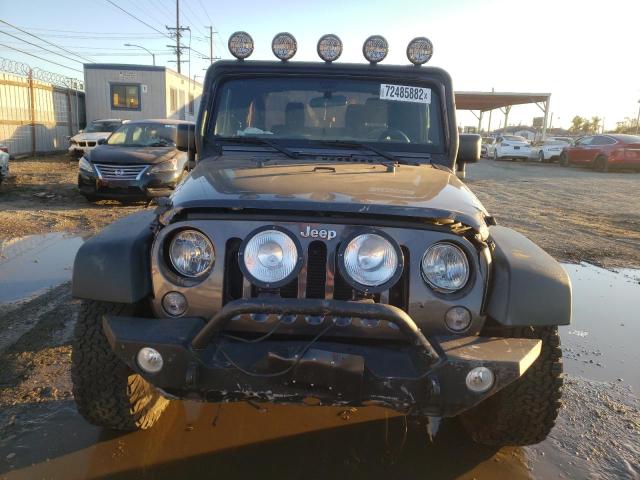 1C4AJWAG5GL327860 - 2016 JEEP WRANGLER S შავი ფოტო 5