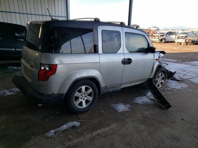 5J6YH28759L000199 - 2009 HONDA ELEMENT EX SILVER photo 3