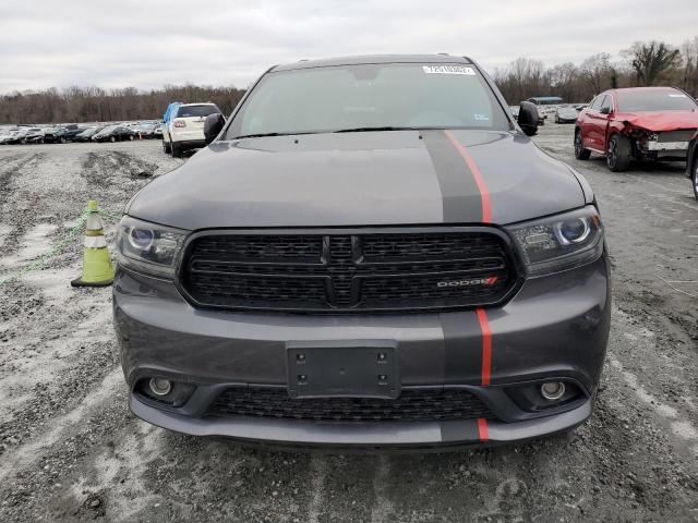 1C4RDJDG4HC908101 - 2017 DODGE DURANGO GT GRAY photo 5