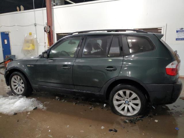 WBXPA73465WC47567 - 2005 BMW X3 2.5I GREEN photo 2