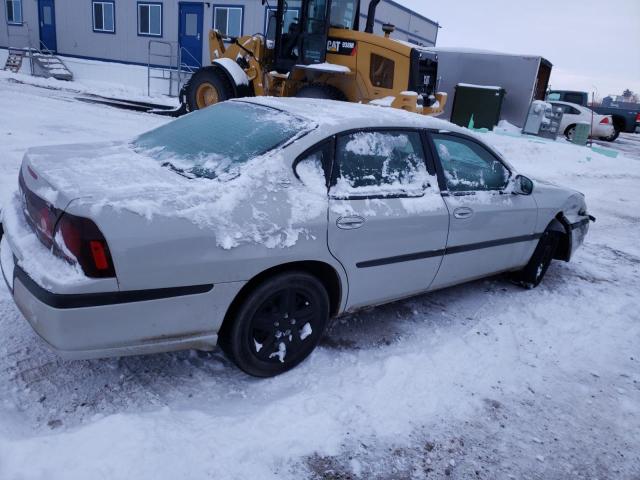 2G1WF52E649163819 - 2004 CHEVROLET IMPALA 4D GOLD photo 3