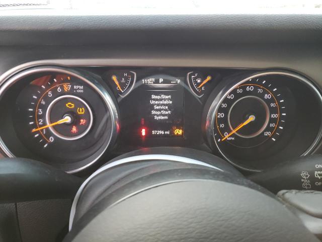 1C4HJXDG5KW546308 - 2019 JEEP WRANGLER U ნაცრისფერი ფოტო 9