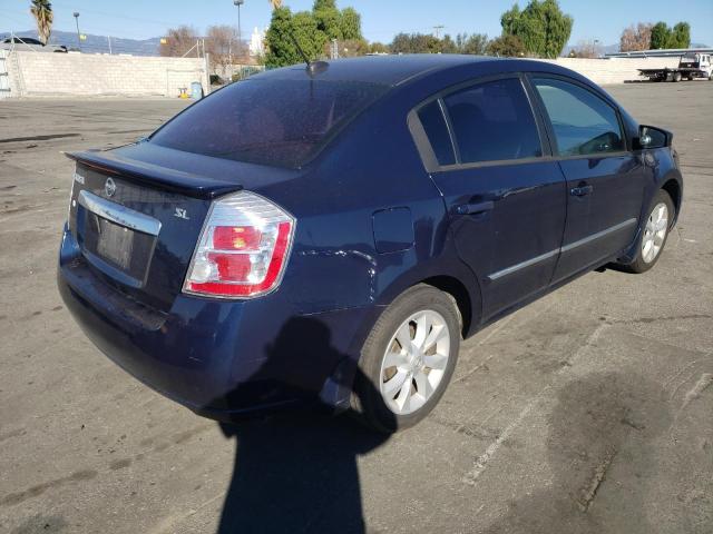 3N1AB6AP1BL661199 - 2011 NISSAN SENTRA BLUE photo 3