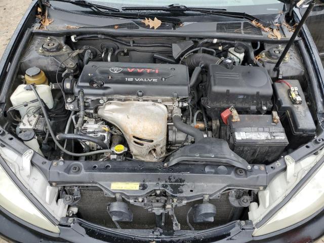 4T1BE32K53U222651 - 2003 TOYOTA CAMRY BLACK photo 11