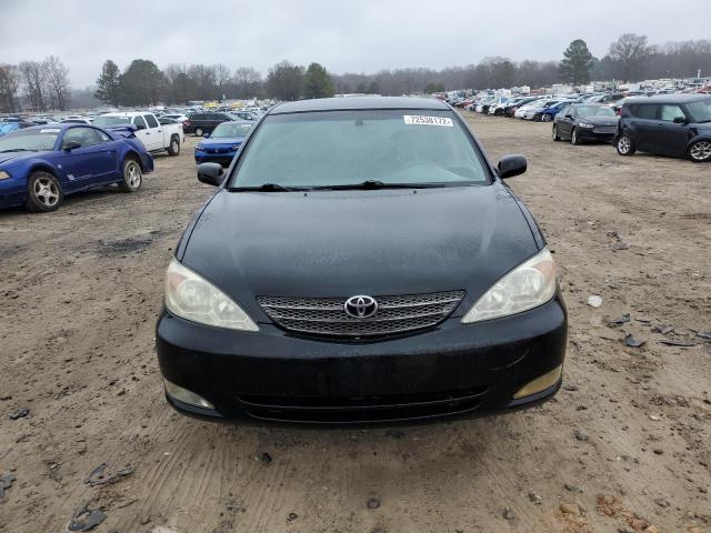 4T1BE32K53U222651 - 2003 TOYOTA CAMRY BLACK photo 5