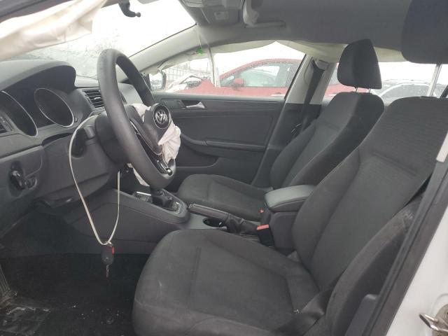 3VW2K7AJXFM412657 - 2015 VOLKSWAGEN JETTA BASE WHITE photo 7