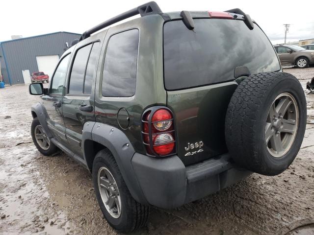 1J4GL38K16W218414 - 2006 JEEP LIBERTY RE GREEN photo 2
