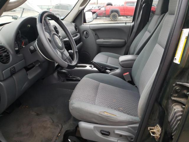 1J4GL38K16W218414 - 2006 JEEP LIBERTY RE GREEN photo 7