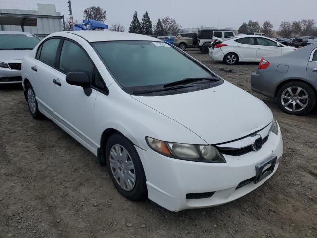 2HGFA16329H329923 - 2009 HONDA CIVIC VP WHITE photo 4