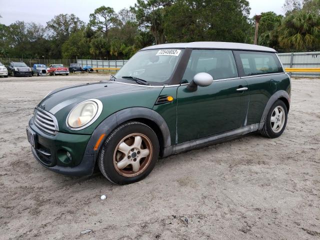 WMWZF3C53BTY00644 - 2011 MINI COOPER CLU GREEN photo 1