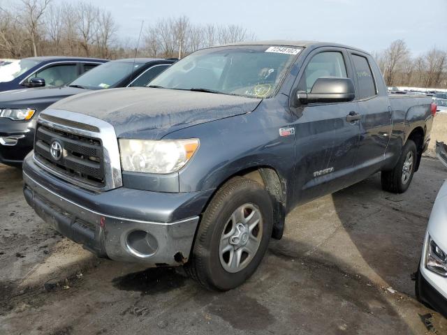 5TFUY5F1XAX104379 - 2010 TOYOTA TUNDRA GRAY photo 1