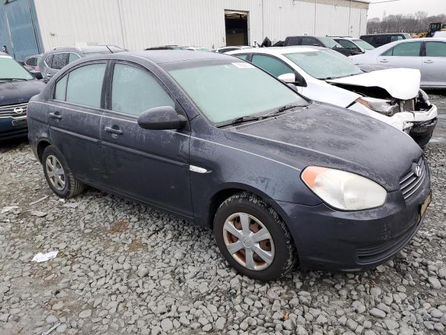 KMHCN46C57U****** - 2007 HYUNDAI ACCENT GRAY photo 4