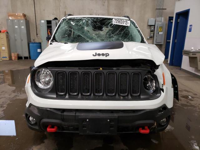 ZACCJBCT7GPE05580 - 2016 JEEP RENEGADE T WHITE photo 5