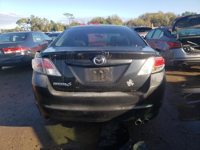 1YVHZ8DHXC5M10572 - 2012 MAZDA 6 I BLACK photo 6