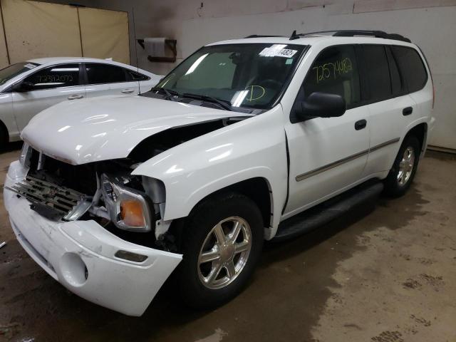 1GKDT13S582154669 - 2008 GMC ENVOY WHITE photo 1