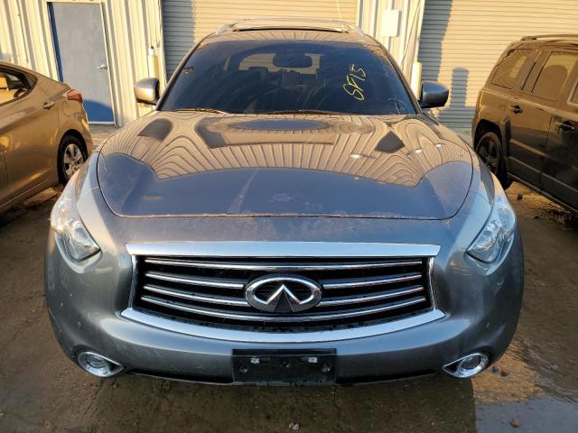 JN8CS1MW3FM483307 - 2015 INFINITI QX70 GRAY photo 5