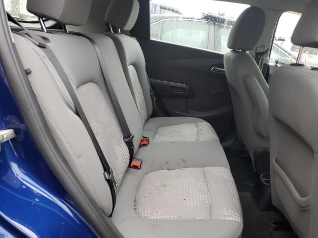 1G1JA6SHXD4183700 - 2013 CHEVROLET SONIC 蓝色 照片 10