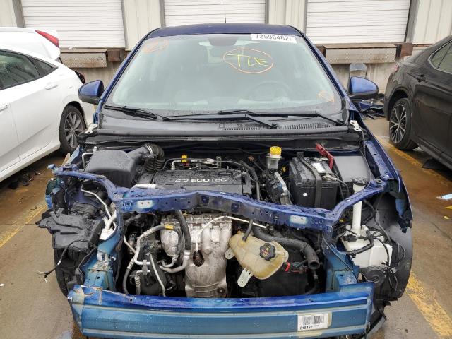 1G1JA6SHXD4183700 - 2013 CHEVROLET SONIC 蓝色 照片 5