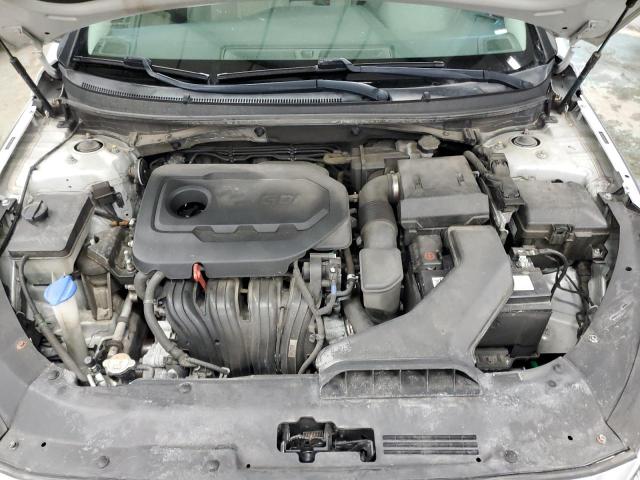 5NPE34AF6JH632108 - 2018 HYUNDAI SONATA SPO SILVER photo 11