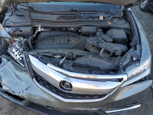 5FRYD3H47GB009112 - 2016 ACURA MDX TECHNO GRAY photo 12