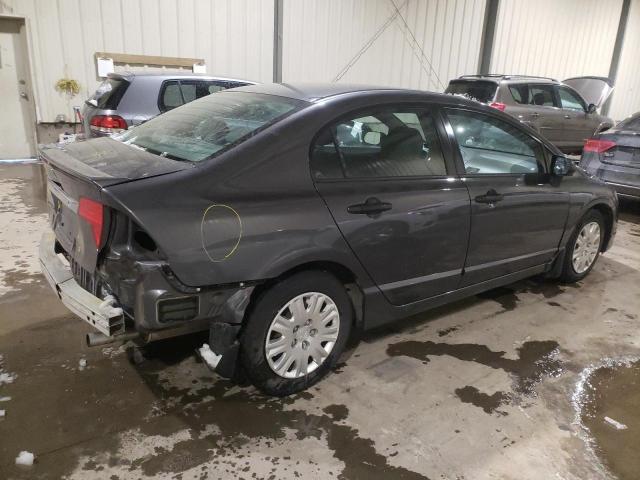 2HGFA1F21AH043640 - 2010 HONDA CIVIC DX GRAY photo 3