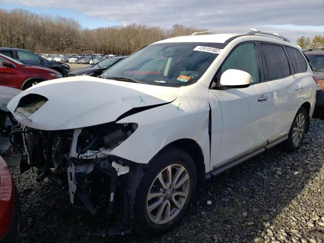 5N1AR2MM0FC691746 - 2015 NISSAN PATHFINDER WHITE photo 1