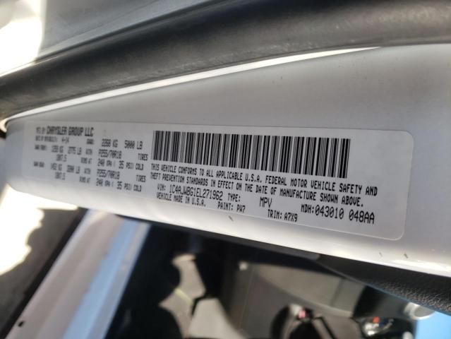 1C4AJWBG1EL271962 - 2014 JEEP WRANGLER S WHITE photo 12