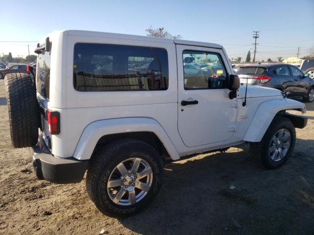 1C4AJWBG1EL271962 - 2014 JEEP WRANGLER S WHITE photo 3