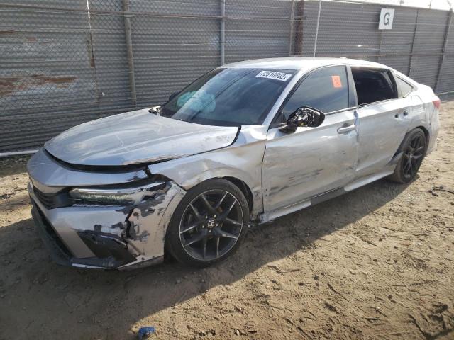 2HGFE2F58NH591645 - 2022 HONDA CIVIC SPOR 银色 照片 1