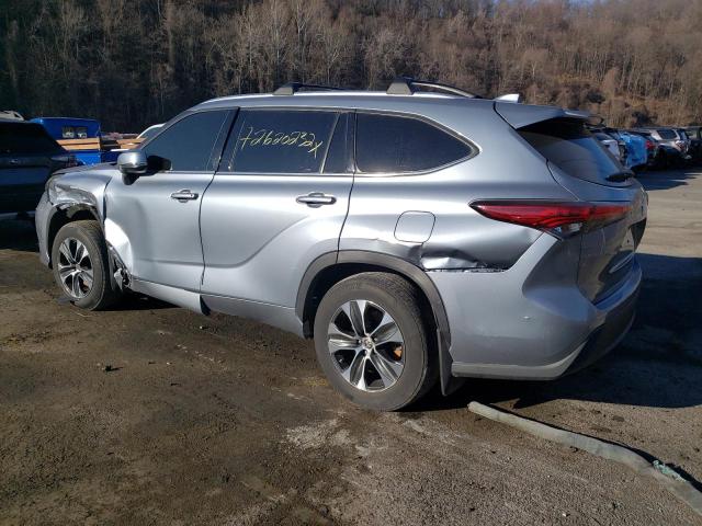 5TDHZRBH0LS009511 - 2020 TOYOTA HIGHLANDER ლურჯი ფოტო 2