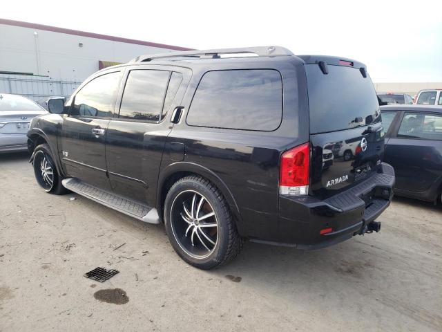 5N1AA08D98N631588 - 2008 NISSAN ARMADA SE BLACK photo 2