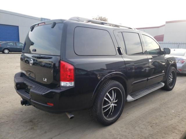 5N1AA08D98N631588 - 2008 NISSAN ARMADA SE BLACK photo 3