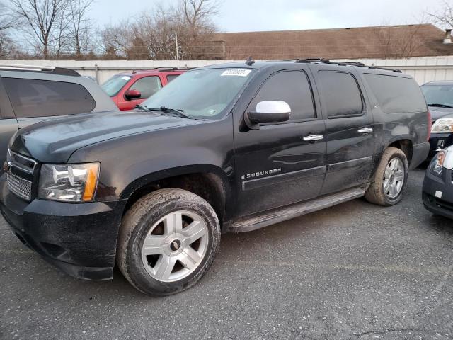 1GNFK16337J286644 - 2007 CHEVROLET SUBURBAN K BLACK photo 1