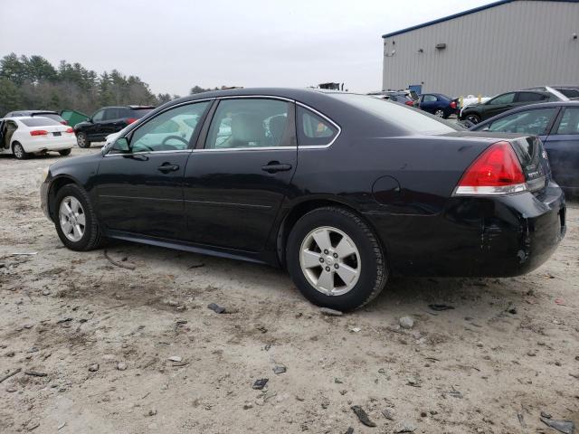 2G1WB5EK6A1214470 - 2010 CHEVROLET IMPALA BLACK photo 2