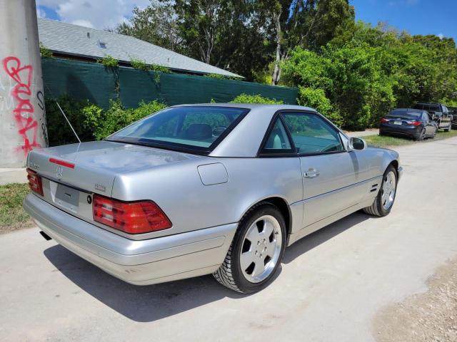 WDBFA68F8YF192729 - 2000 MERCEDES-BENZ SL 500 SILVER photo 4