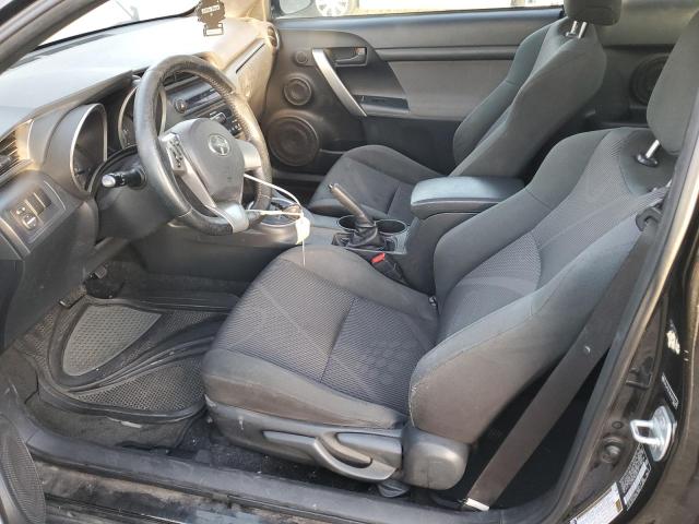 JTKJF5C78C3032120 - 2012 TOYOTA SCION TC BLACK photo 7