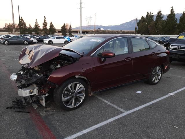 JHMZC5F11JC016928 - 2018 HONDA CLARITY MAROON photo 1