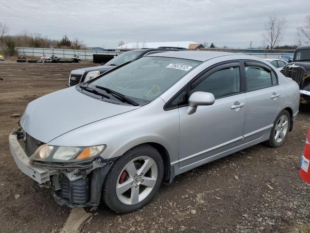 2HGFA16609H302553 - 2009 HONDA CIVIC LX-S Gümüş foto 1