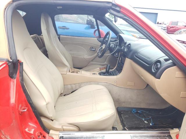 JM1NB353410209652 - 2001 MAZDA MX-5 MIATA RED photo 10