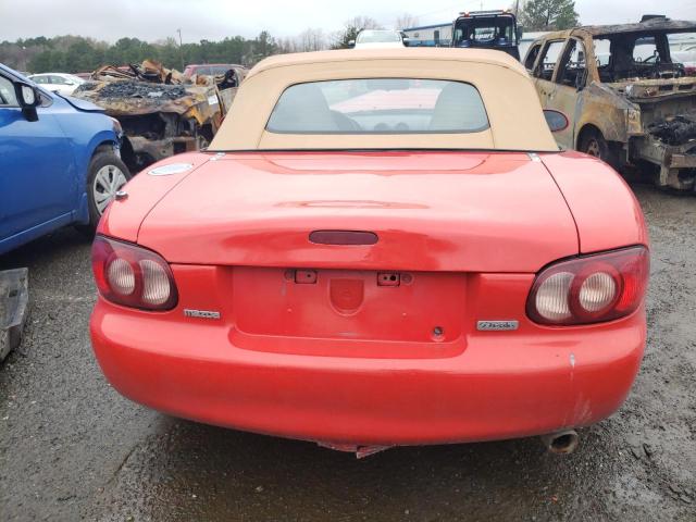 JM1NB353410209652 - 2001 MAZDA MX-5 MIATA RED photo 6