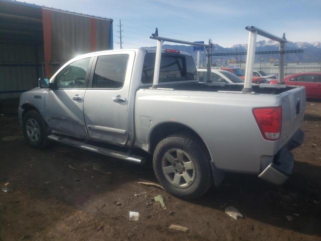 1N6AA0EC4BN318050 - 2011 NISSAN TITAN S SILVER photo 2