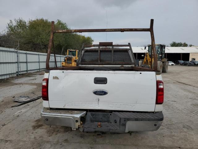 1FTSX30568EB95070 - 2008 FORD F350 SRW S WHITE photo 6