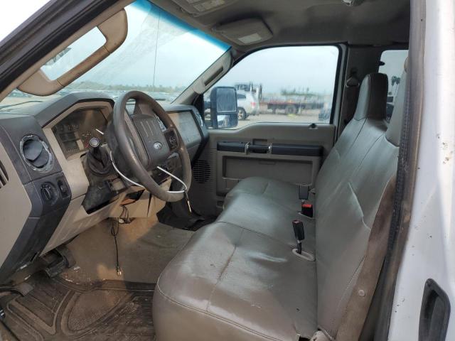 1FTSX30568EB95070 - 2008 FORD F350 SRW S WHITE photo 7